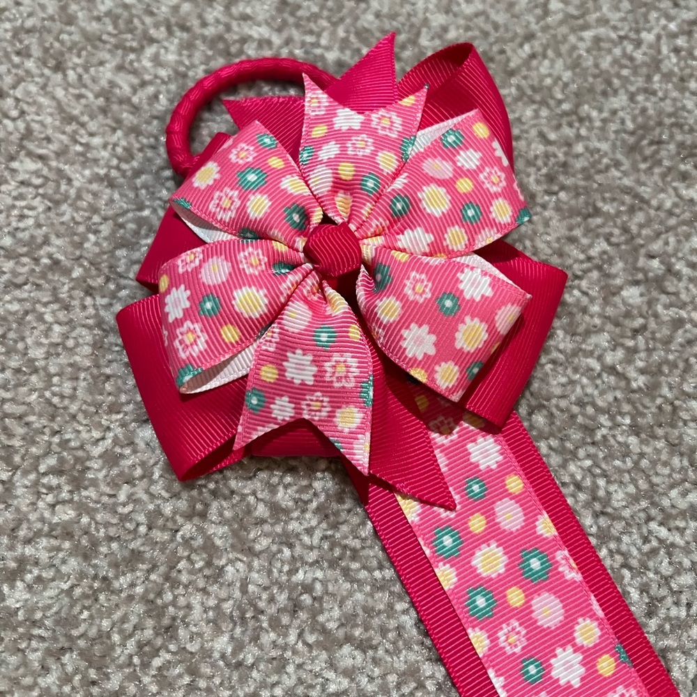 Hair bow/clip hanging organizer